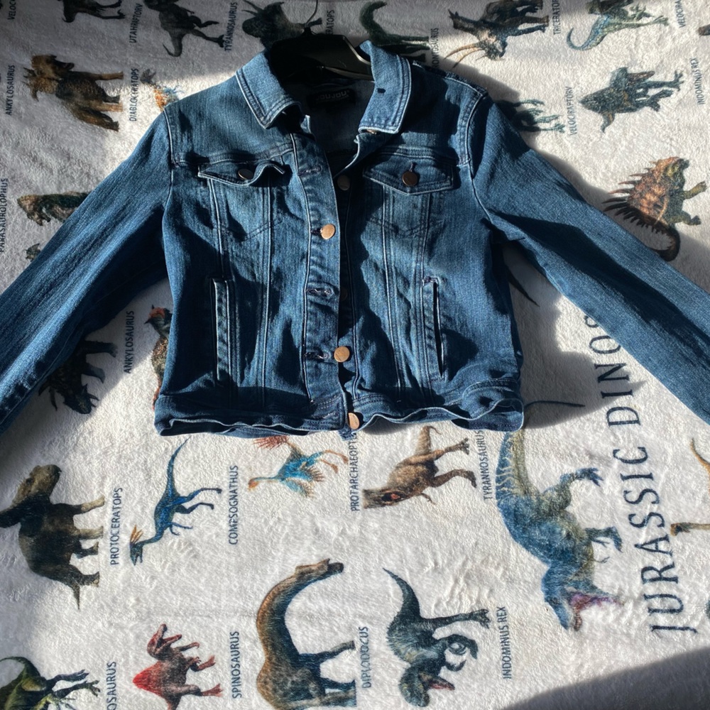 Gorgeous jean jacket from JOUJOU premium outerwear brand.